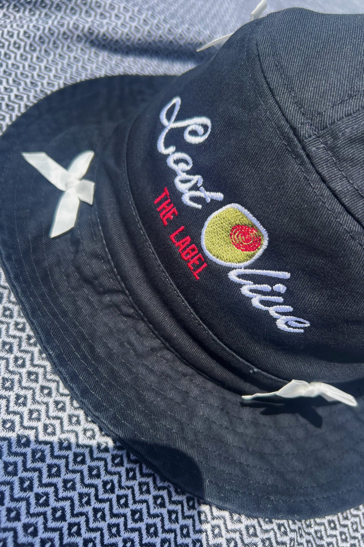 Lost Olive Bow Bucket Hat