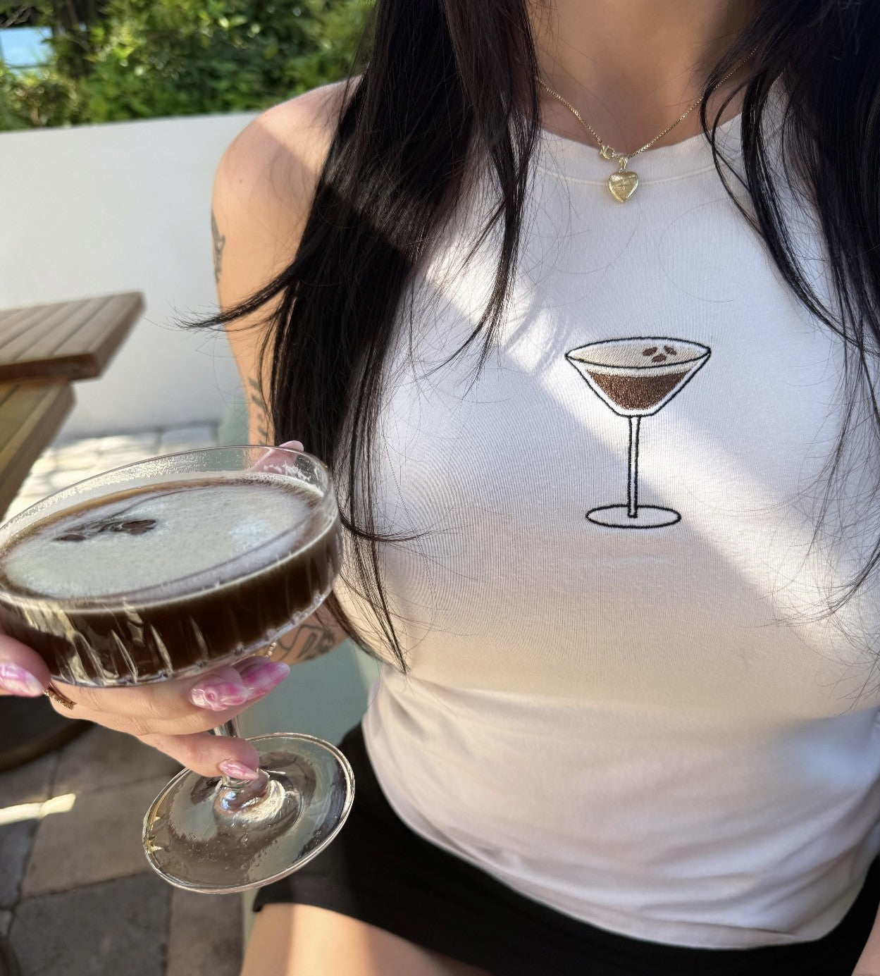 Happy Hour Embroidered Tanks