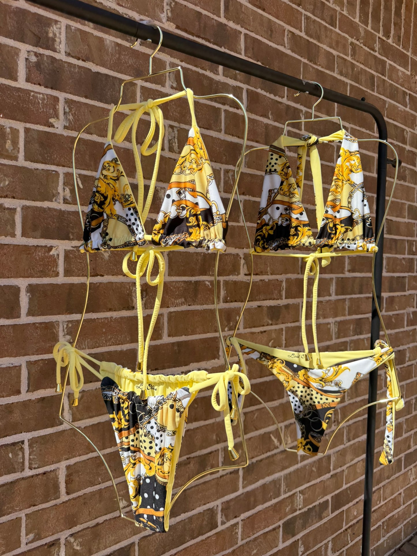 The Bellagio Reversible Bikini Bottom in The Austin