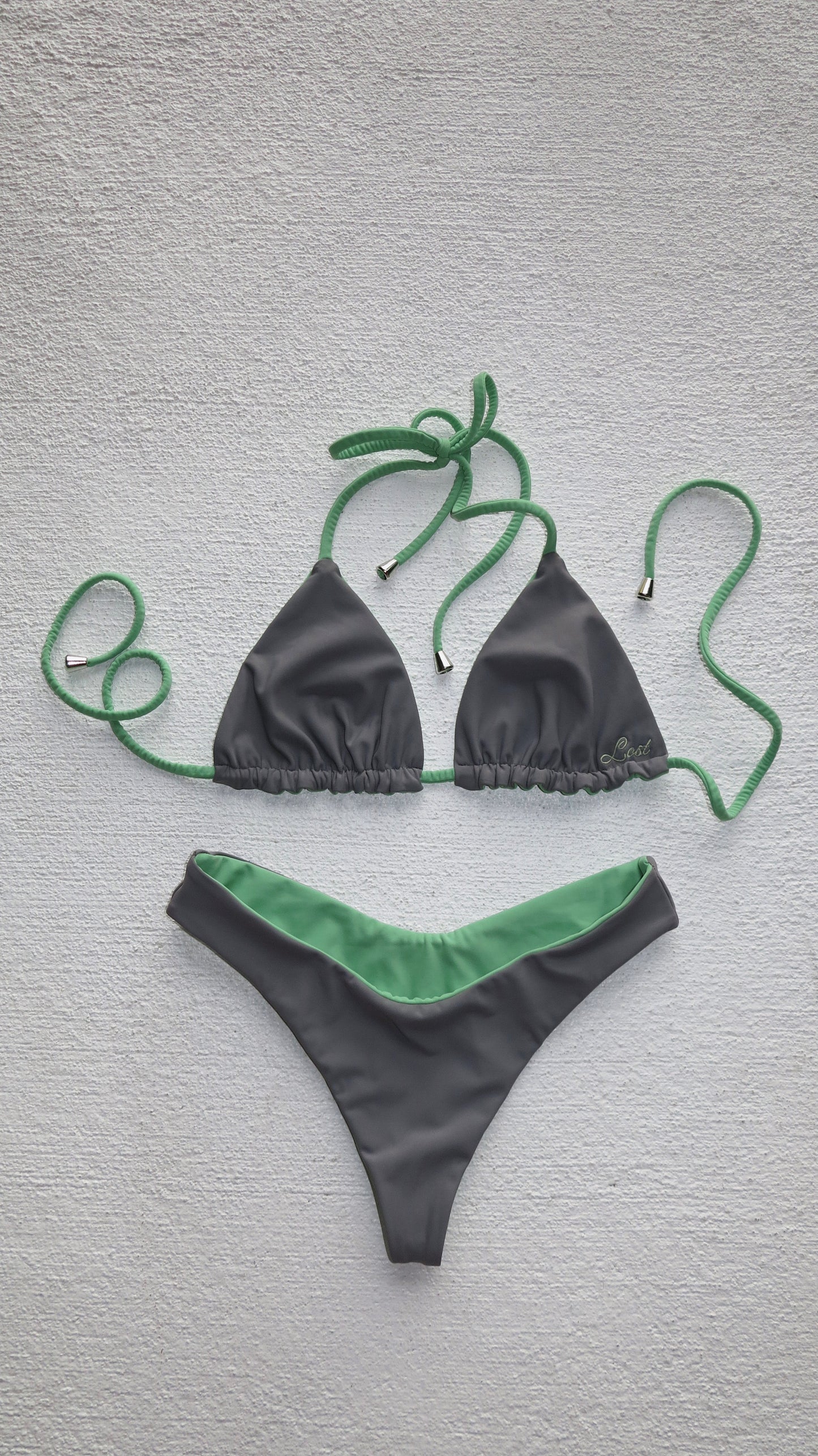 Sea Glass Reversible Bikini Bottom