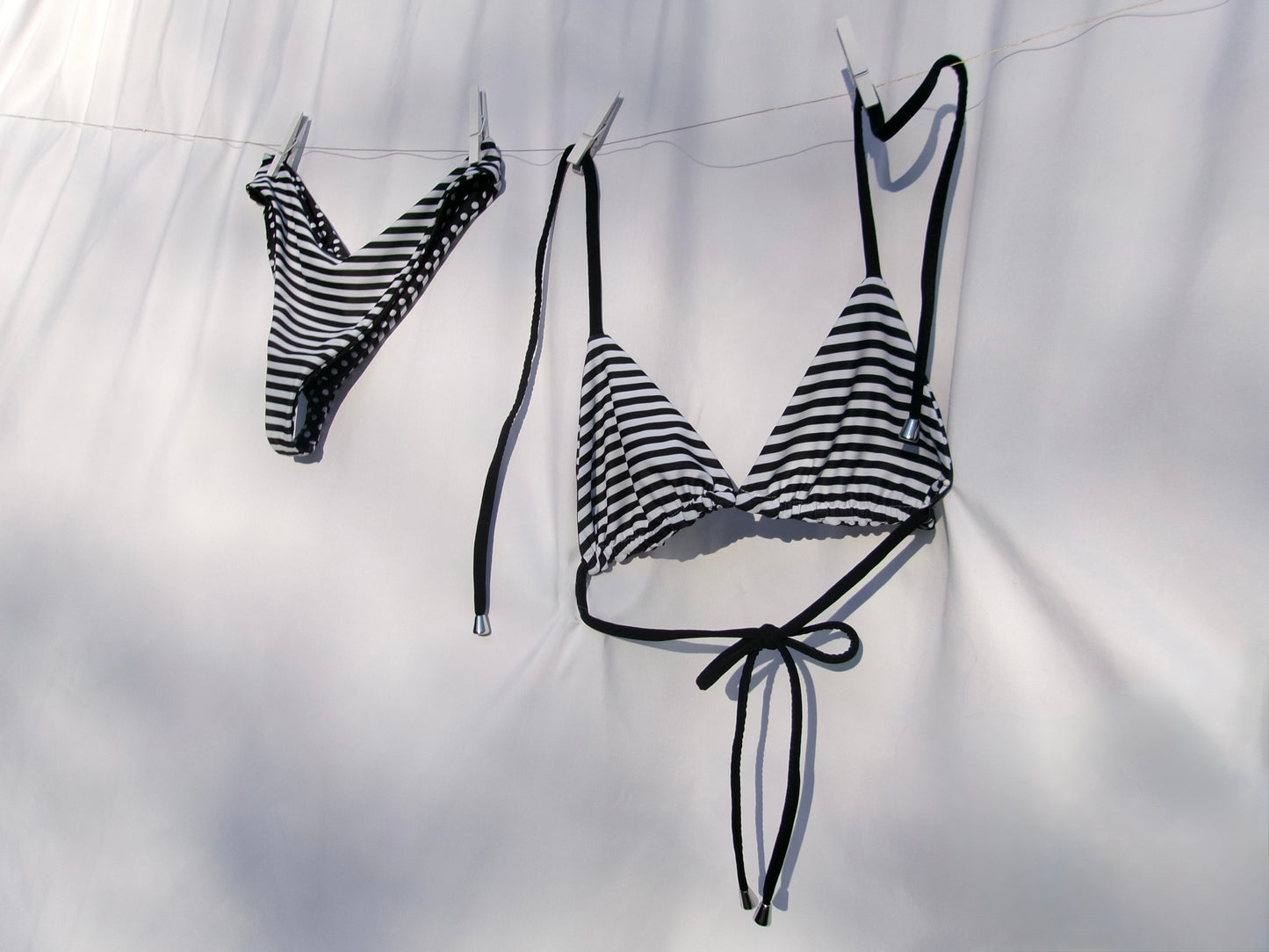 Mixed Signals Reversible Bikini Top