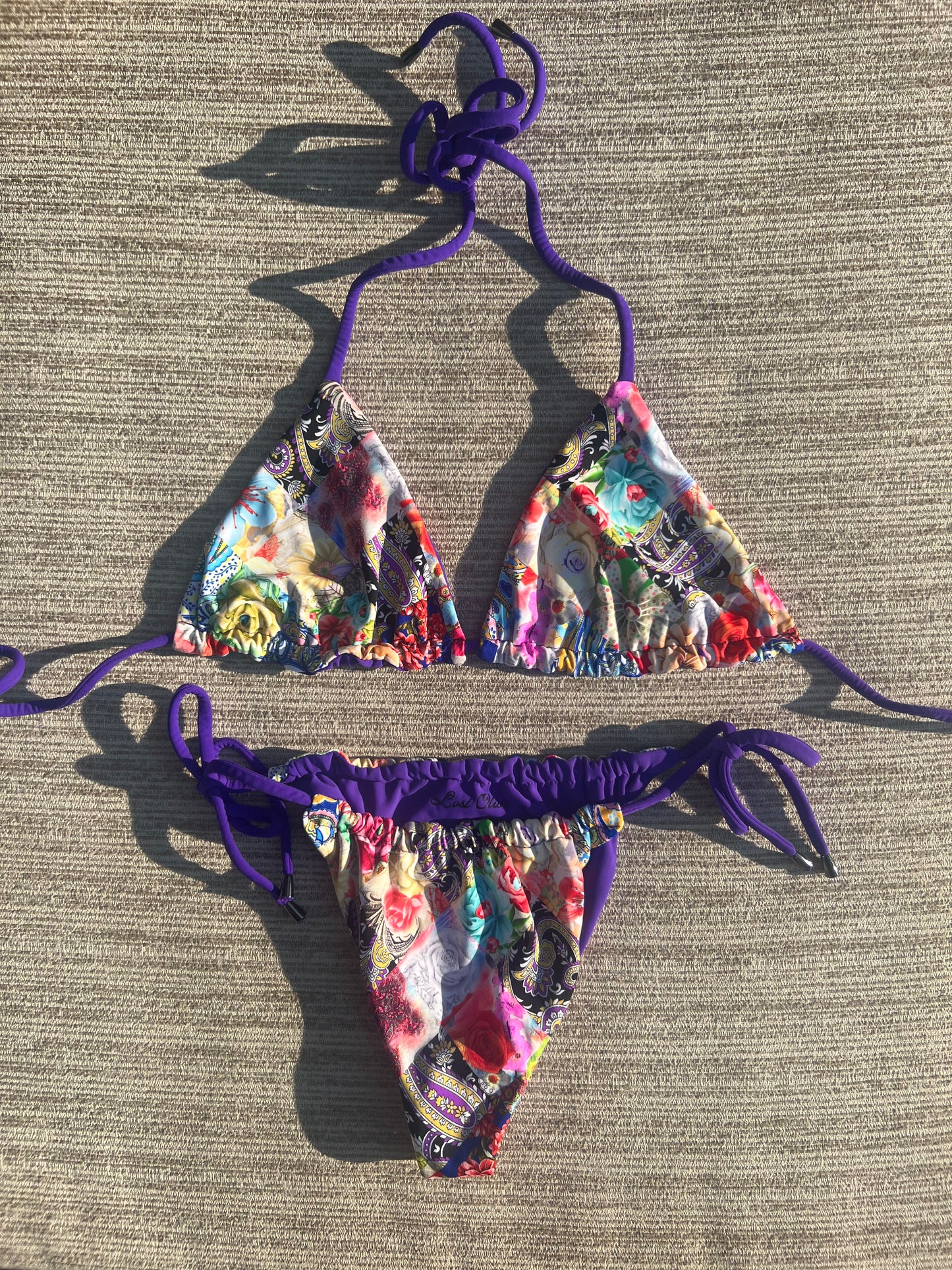 Garden Party Reversible Bikini Top