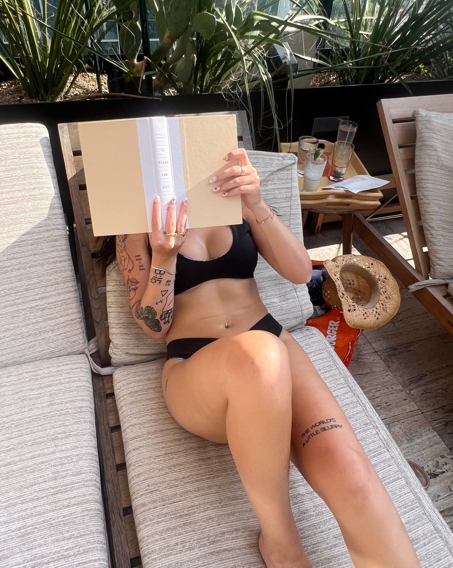 Hibiscus Burnout Reversible Bikini Top in The Madison