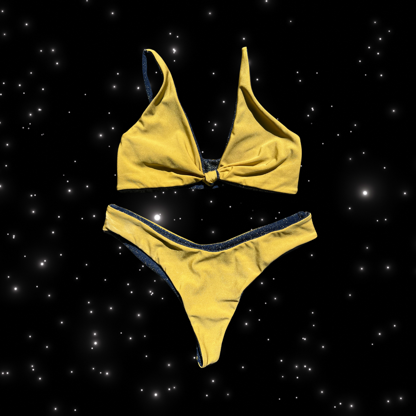 Champagne Dreams Reversible Bikini Bottom in The Phoenix