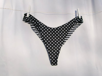 Mixed Signals Reversible Bikini Bottom