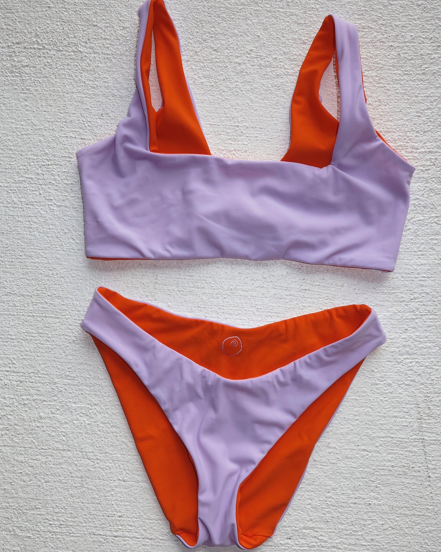 Lavender Spritz Reversible Bikini Bottom