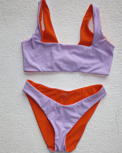 Lavender Spritz Reversible Bikini Bottom