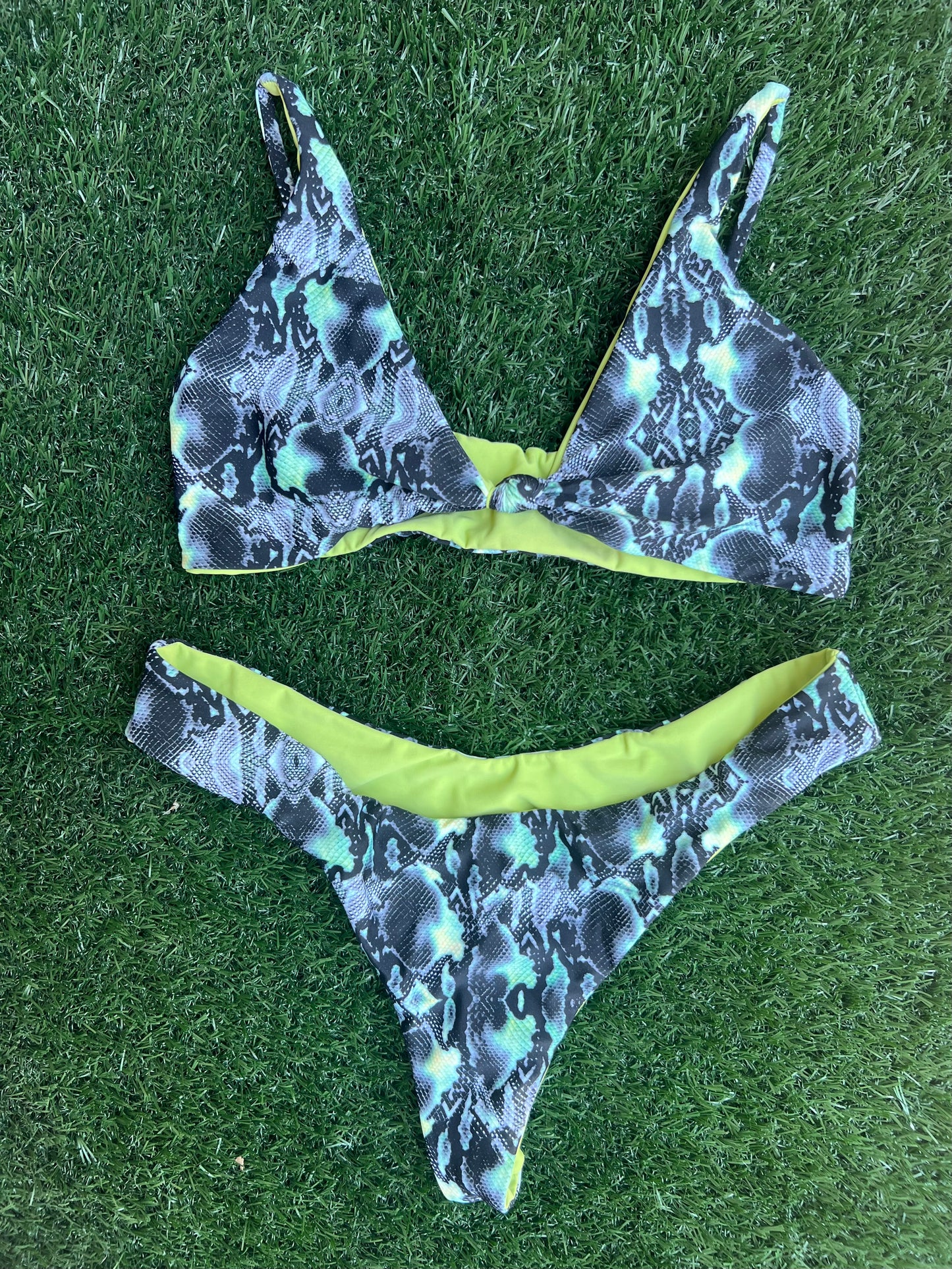 Neon Viper Reversible Bikini Bottom in The Phoenix