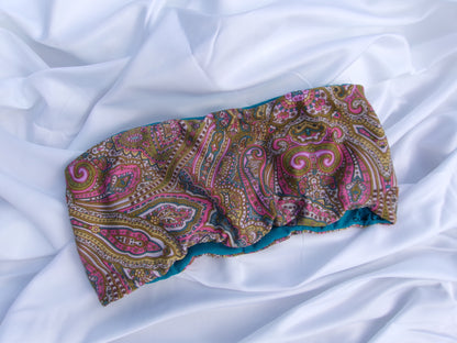 Paisley Breeze Reversible Bikini Top