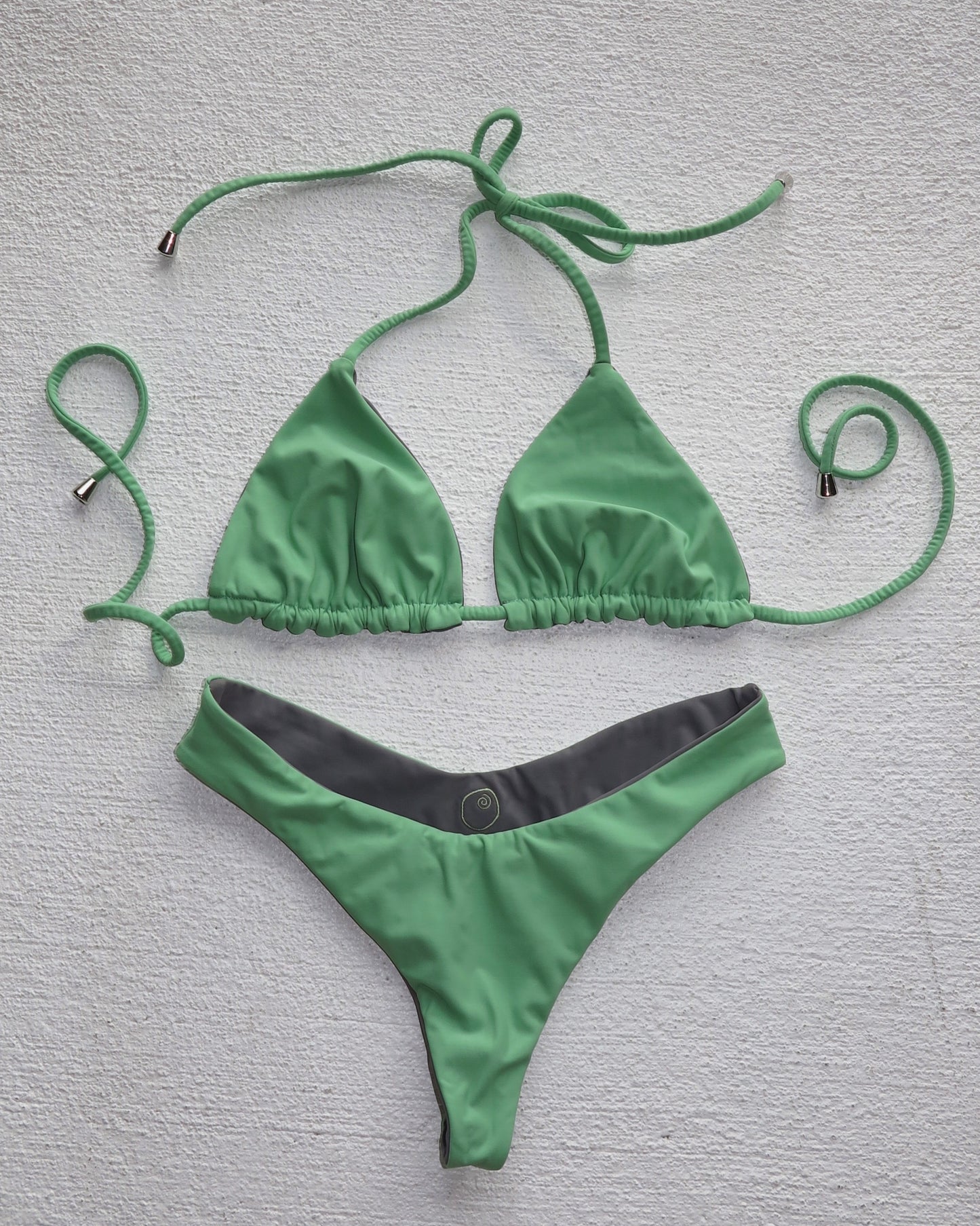 Sea Glass Reversible Bikini Top