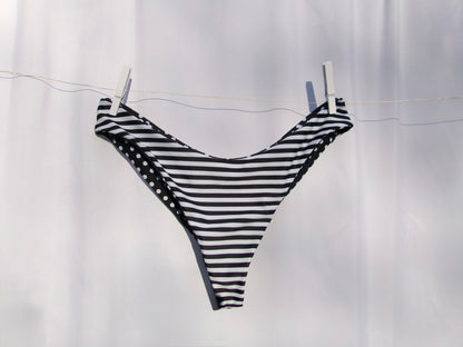 Mixed Signals Reversible Bikini Bottom