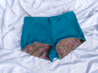 Paisley Breeze Reversible Bikini Bottom