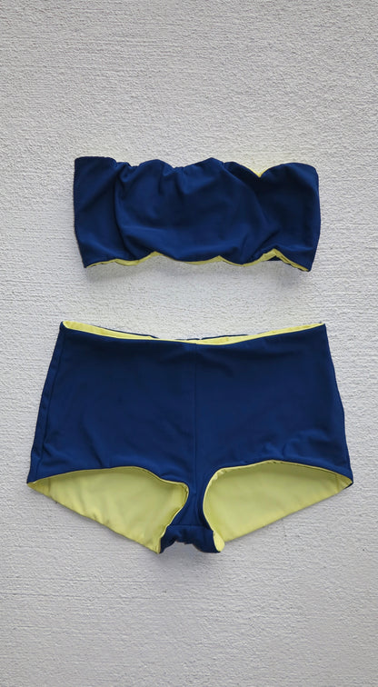 Yacht Club Reversible Bikini Top